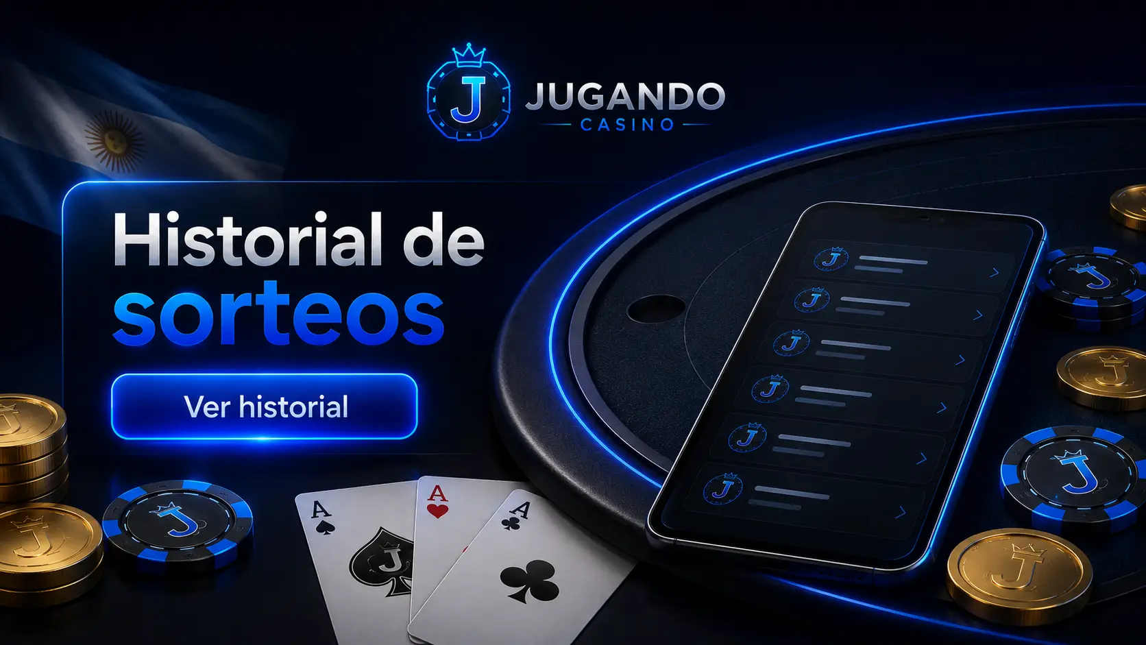 Historial de sorteos para revisar fechas anteriores